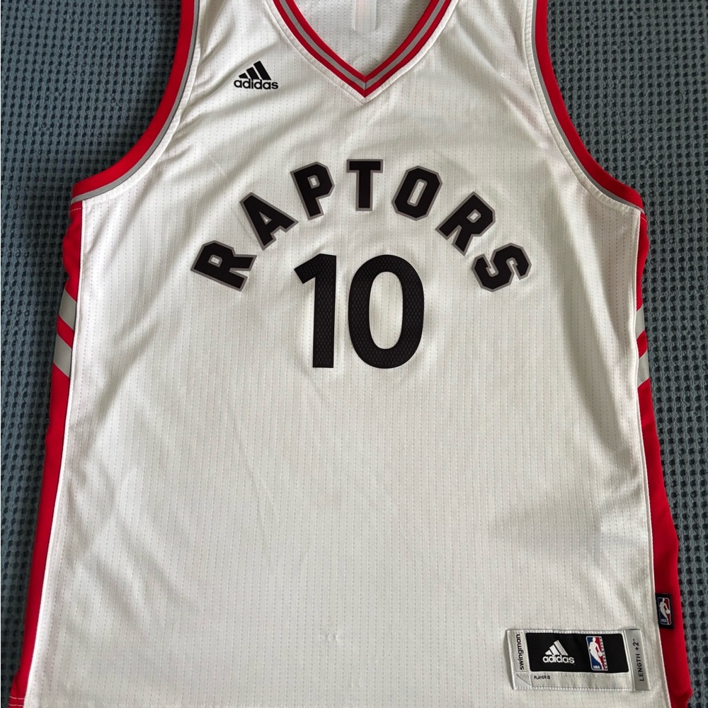 Adidas White and Red Tank Top